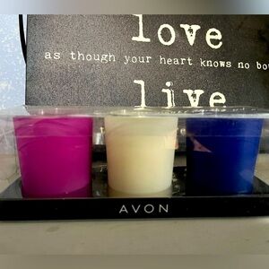 🩷free🩷Candles Avon 3pc new